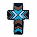christian cross silicone focal beads faith beads