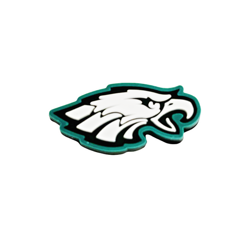 Eagles Football Silicone Focal Beads For Sports