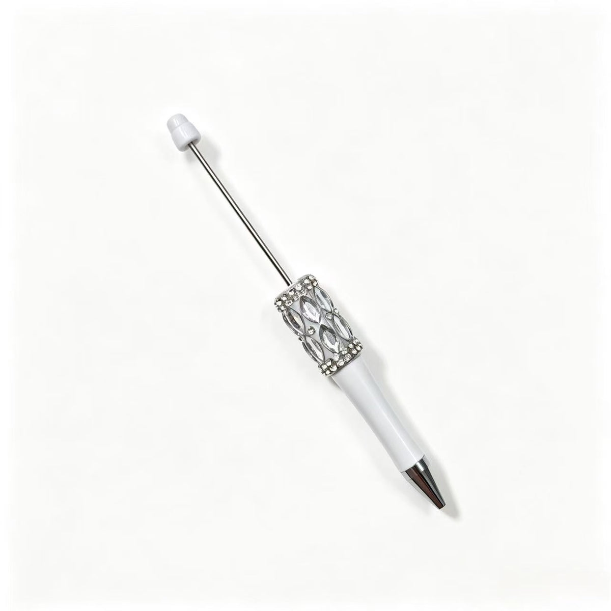 Bling Crystal Rhinestone Beadable Pen, Different Colors DIY Ballpoint Pen