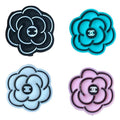 Flower Silicone Focal Beads for Pens – Designer Letter Beads