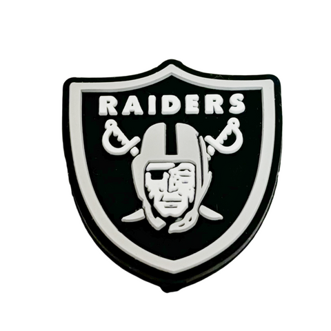 Raider Football Sports Silicone Focal Beads For Sports