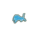 Detroit Lions Football Silicone Focal Beads For Sports