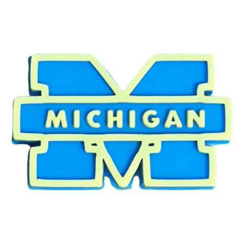 Michigan Silicone Focal Beads For Sports