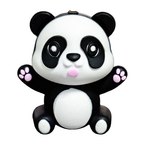 3D Panda Silicone Focal Beads For Pen Making