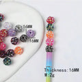 16mm bling bling coloful rhinestone Beads For Pen