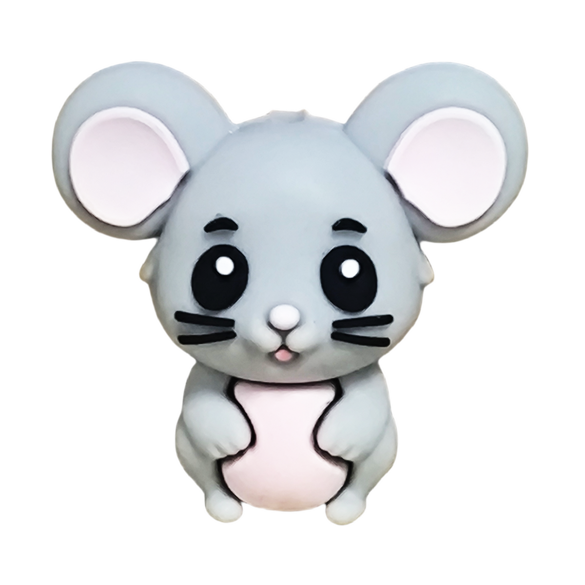 3D Cute Animal Mouse Silicone Focal Beads For Pen Making