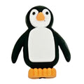 3d penguin silicone focal beads for pens