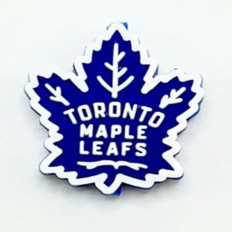 Blue Toronto Ice Hockey Team silicone focal bead for crafts