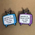 snacks and true crime silicone focal beads