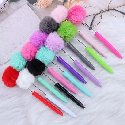 pom pom beadable pen