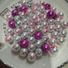 16mm pearl design barbie words round Acrylic Beads for pen