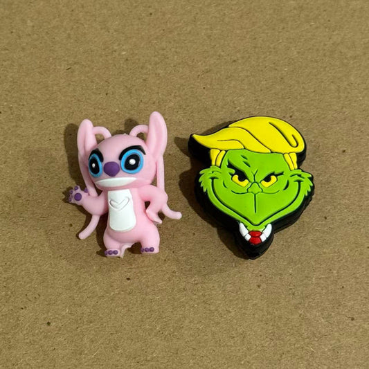 3d cartoon character silicone focal beads cute face beads