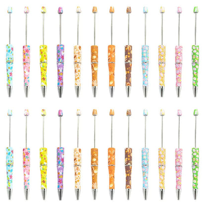 Easter Bunny Beadable Pen | Cute DIY Beaded Ballpoint Pen（c-7）
