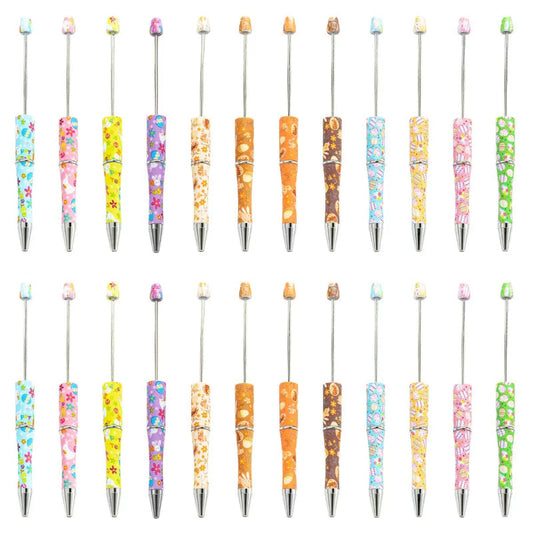 Easter Bunny Beadable Pen | Cute DIY Beaded Ballpoint Pen（c-7）