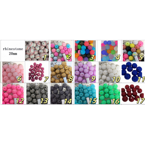 20mm rhinestone Beads For Pen Making