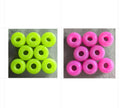 18mm Green & Pink spacer Beads, for beadable pen