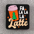 FA LA LA LA Latte Silicone Focal Beads For Pen Making