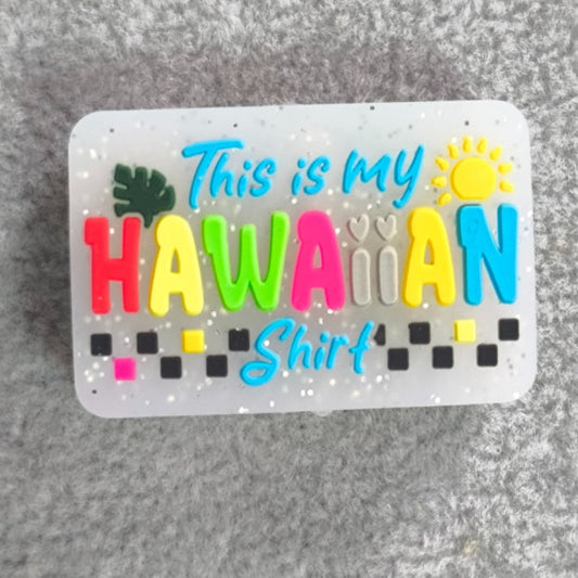 hawaiian silicone focal beads summer