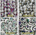 16mm Football Acrylic Beads For Pen Making
