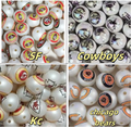 16mm Football Acrylic Beads For Pen Making
