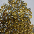 gold diamond spacer beads 10mm for jewelry and pen making