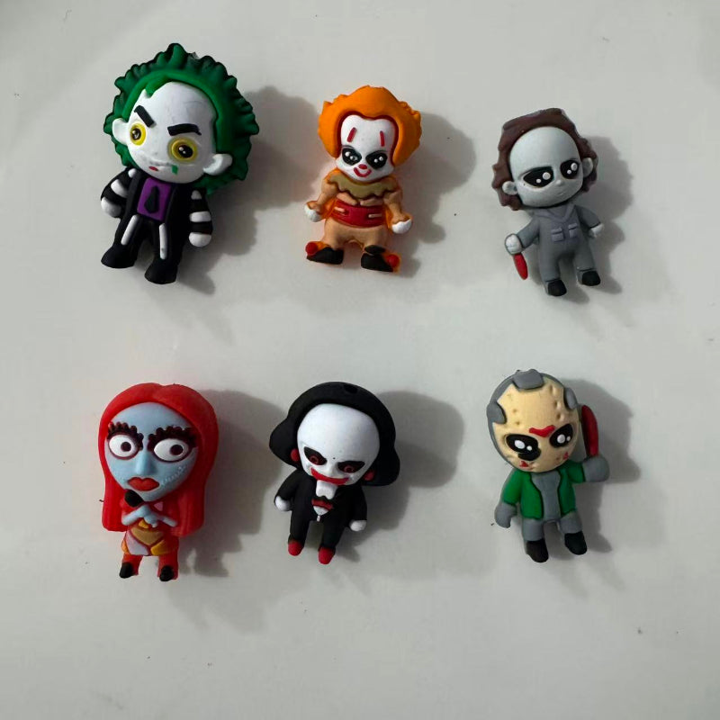 halloween silicone focal beads