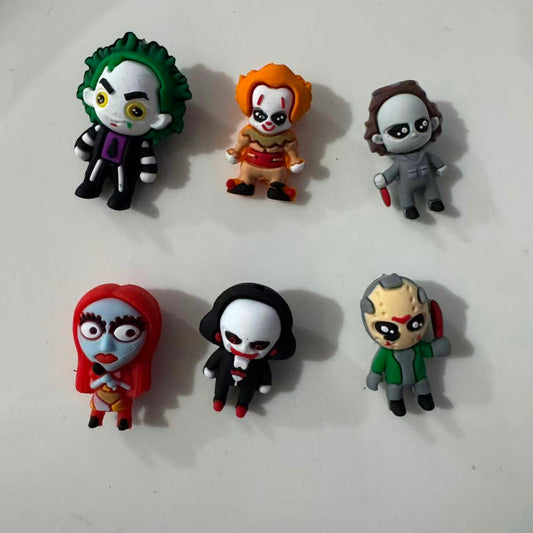 halloween silicone focal beads