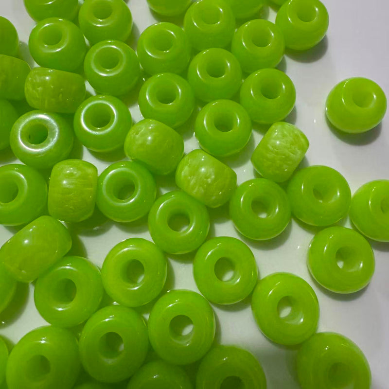 16mm green spacer acrylic beads for beaded pen making
