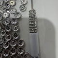 10mm flat spacer silver for beadable pens jewelry making