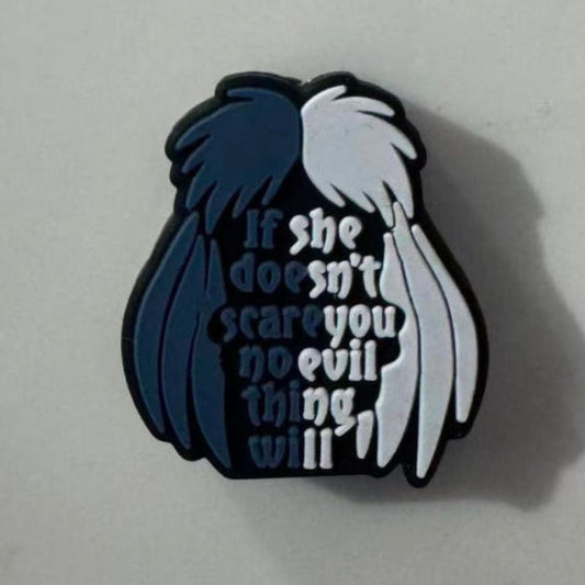 angel devil wings silicone focal beads gothic quote beads