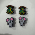 mouse snack silicone focal beads cartoon animal beads