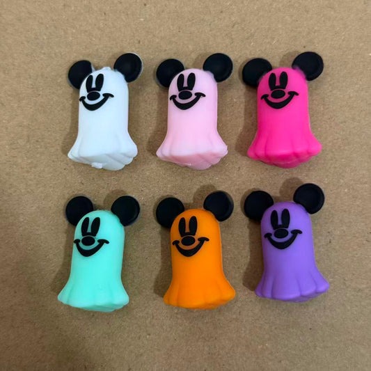 3D Ghost Silicone Focal Beads for Pen | Halloween DIY Craft