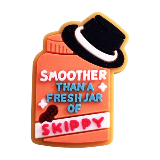 funny quote silicone focal beads smooth jar