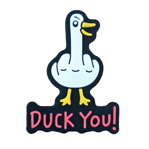 Duck You Silicone Focal Beads For Pen Making