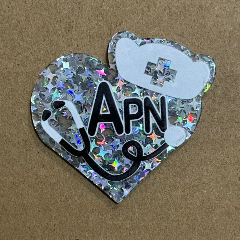 Clear Acrylic Blanks for Badge Reels | DIY Craft Supplies Clearance
