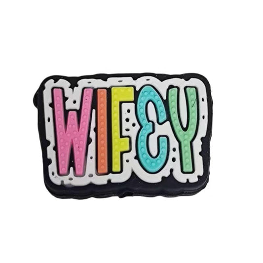 wifey silicone focal beads