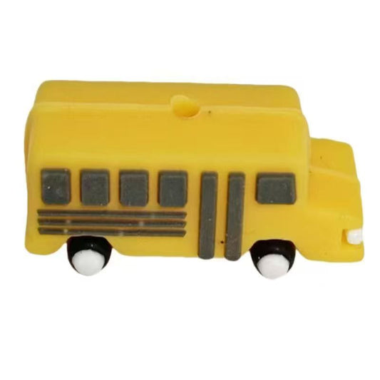 3d school bus silicone focal beads for pen making