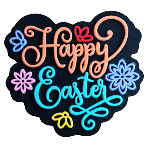 Happy Easter Silicone Focal Beads For Pen Making