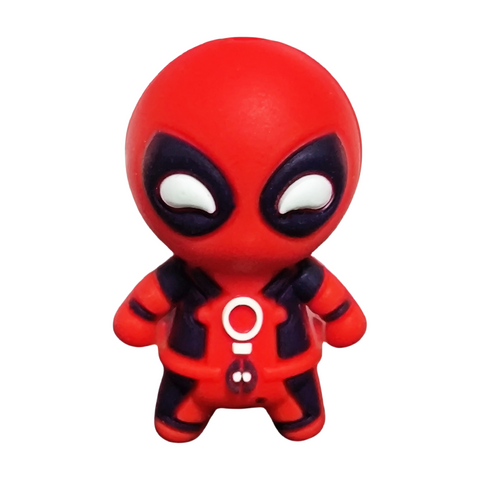 3D Deadpool Silicone Focal Beads For Pen Making 