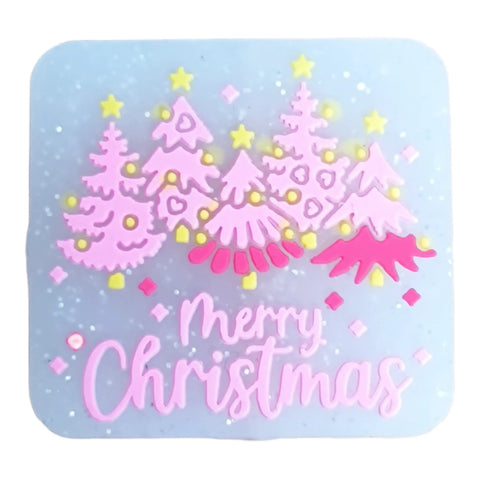 Merry Christmas Silicone Focal Beads For Pen Making 