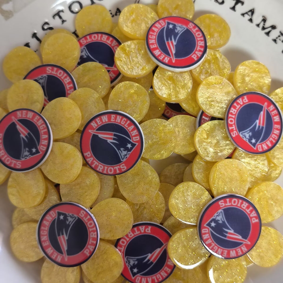 Sports Acrylic Beads