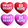 3D Sweet Heart Be Mine Silicone Focal Beads for DIY Crafts, Pen Making & Jewelry