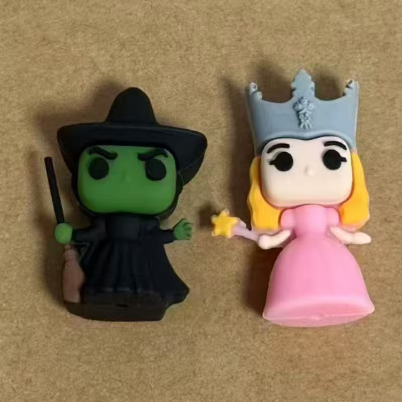 3D witch and princess silicone beads for pen making fantasy DIY crafts