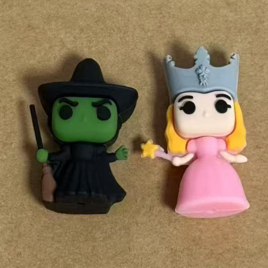 3D witch and princess silicone beads for pen making fantasy DIY crafts