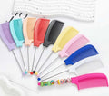DIY Beadable Pointed-Tail Comb in Solid Color, 189MM Long