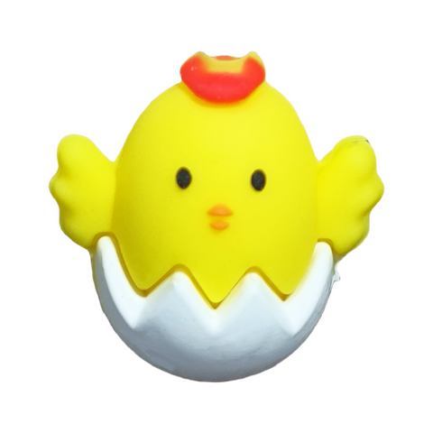 3D hatching chick Silicone Focal Beads For Beaded Pen