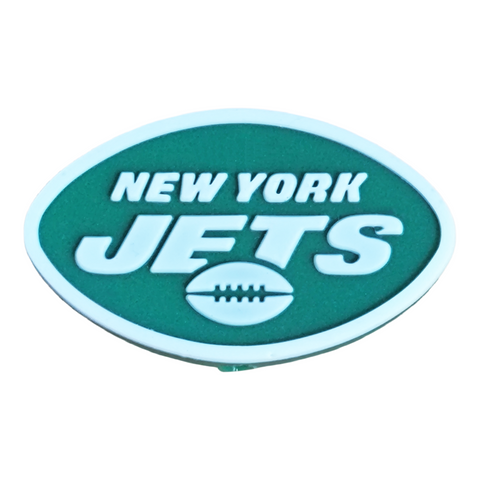 Cuentas focales de silicona para fútbol New York Jet para deportes