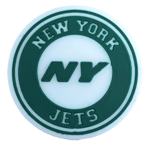 New York Jets NY Silicone Focal Beads For Sports