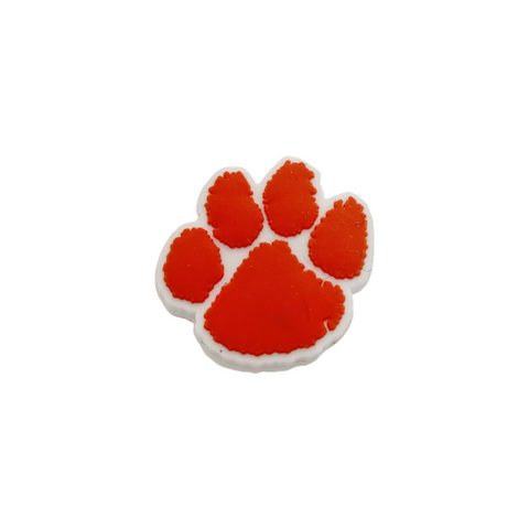 Big Paw Print Animal Cat Dog Bear Pet Silicone Focal Beads For Sports