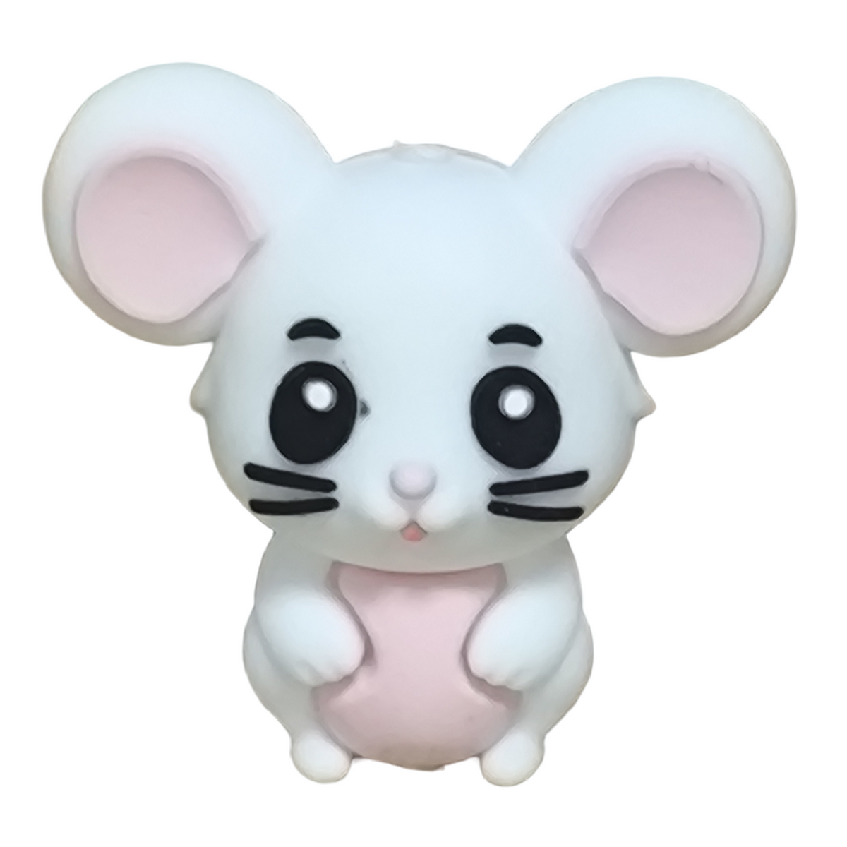 3D Cute Animal Mouse Silicone Focal Beads For Pen Making